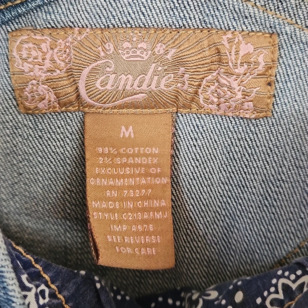 VINTAGE CANDIES DENIM OVERALLS - Picture 4 of 12